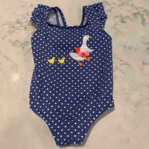 Baby Boden 3-6 month Girls Swimsuit